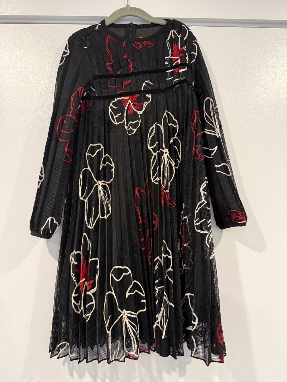 Girls floral midi dress